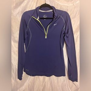 Nike Women’s Purple Dri-Fit Pullover - Size M